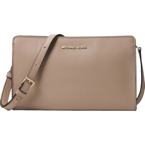 michael kors large crossbody clutch gold|Michael Kors clutch outlet.